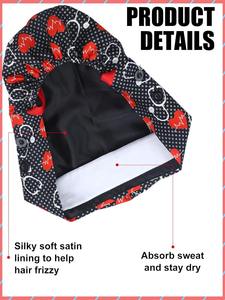 सर्जिकल प्रक्रियाओं के संचालन कक्ष तकनीशियनों के लिए पोनीटेल खोलने के साथ यूनिसेक्स बुफ्ंट स्क्रब कैप - Product Image 3