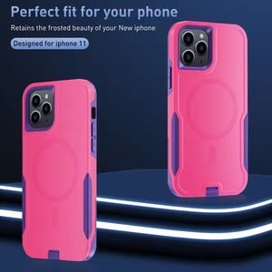 Cover per <span class=keywords><strong>Cellulare</strong></span> in TPU Resistente agli Urti per iPhone 16, Custodia Protettiva Antiurto Compatibile con Ricarica Wireless e Magnetica - Product Image 4