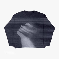 Suéter Personalizado para Mujer, Suéter de Otoño e Invierno, Suéter Holgado de Punto para Hombre y Mujer