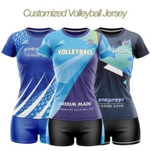 Divise da pallavolo stampate sublimate personalizzate per donne e uomini - Product Image 5
