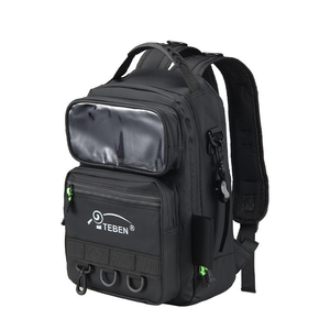 Mochila de Pesca Multifuncional de Gran Capacidad, Bolsa para Cañas y Equipo con Inserto, Práctica Bolsa de Pecho Cruzada para Pesca con Mosca - Product Image 6