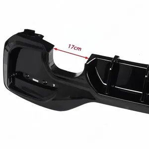 สำหรับรถยนต์ BMW ซีรีส์ 1 M Sport F20 F21 M135i M140i ปี 2015-2019 ชุดแต่งสไตล์ LCI  ลิ้นกันชนหลังแบบ Splitter Diffuser ชุดแต่งตัวถัง - Product Image 6