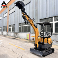 Excavator Mini, Mini Digger, Mini Excavator Cina, Mini Digger Kecil, Excavator Crawler, Excavator Portabel, Backhoe yang Dapat Ditarik, Mini Excavator