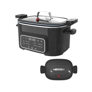 GTMC06 pentola a pressione Multi-fornello da 30 <span class=keywords><strong>Kpa</strong></span> con cestello per friggere 1400 <span class=keywords><strong>watt</strong></span> di riscaldamento laterale e inferiore - Product Image 2