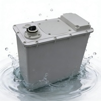 Pompe macéreuse automatique pour toilettes de sous-sol, unité de relevage des eaux usées 220V avec lames broyeuses et technologie à faible bruit