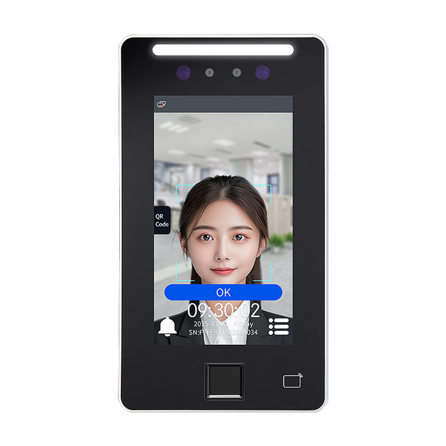 Yokoscan XFace70V-Finger-Palm 7inch TCP/IP Wi-Fi Linux Biometric Access Controller Face/RFID/Fingerprint/Palm 2000 Records Time