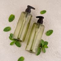 Flacon de Gel Douche et Shampoing Sport Designer 1200ml/50ml avec Pompe Pulvérisatrice PETG à Ouverture Supérieure pour Emballage Cosmétique