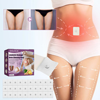 OEM 30 pièces Patchs amincissants détoxifiants pour drainage lymphatique, pour le corps, le ventre, la taille, perte de poids, anti-cellulite, brûleur de graisse, autocollant amincissant lymphatique