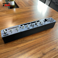 Fournisseur d'usine : Ensemble complet de contrôleur de simulateur de vol avec joystick, FCU, EFIS, contrôle de fréquence d'éclairage et train d'atterrissage