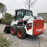 Bob CAT Mini Loader S450 Backhoe Loader Bekas Model 2023 Beban Terukur 451kg Kondisi Prima Peralatan Konstruksi