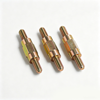 Customized Screws Non Standard Hex Double End Threaded Stud Bolt Hexagon Both Sides Thread Rod for OEM ODM Made to Order Screw