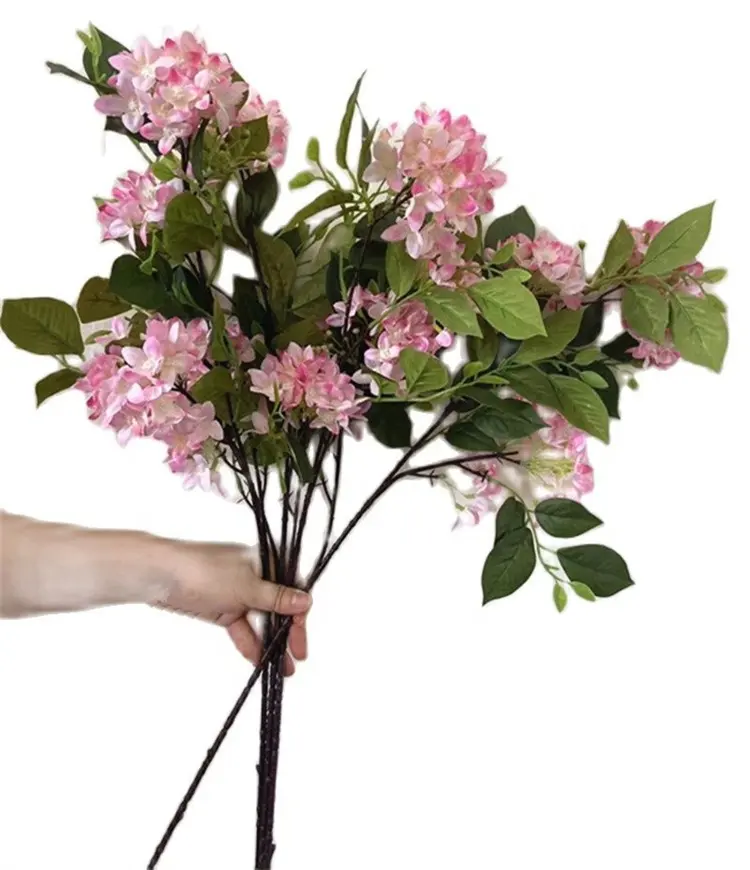 Ramo di fiori di chiodi di garofano di seta artificiale 8 teste per centrotavola matrimonio festa a casa supermercato decorazione floreale
