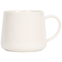 Tasses à café nordiques en céramique artisanale, 12 oz, avec anse, forme poire, en grès noir mat ou porcelaine blanche brillante, style minimaliste