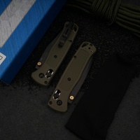 Couteau pliant de poche TREDKNIX 535 S30V, lame à pointe de lance, verrouillage de sécurité, manche en nylon antidérapant en fibre de verre, 19 cm, DIY OEM EDC
