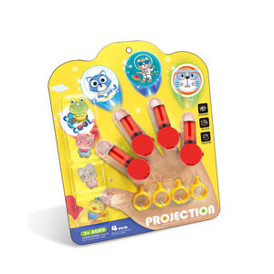 Yeni ürün hayvan serisi parmak işık projeksiyon LED el feneri yüzük yenilik & Kids' kids 'parti noel doğum günü hediyeleri - Product Image 2