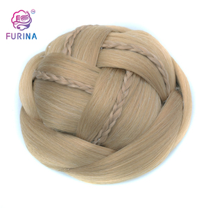 Hairjoy — <span class=keywords><strong>chignon</strong></span> à cheveux synthétique, queue de cheval, <span class=keywords><strong>chignon</strong></span> floral, style français - Product Image 1