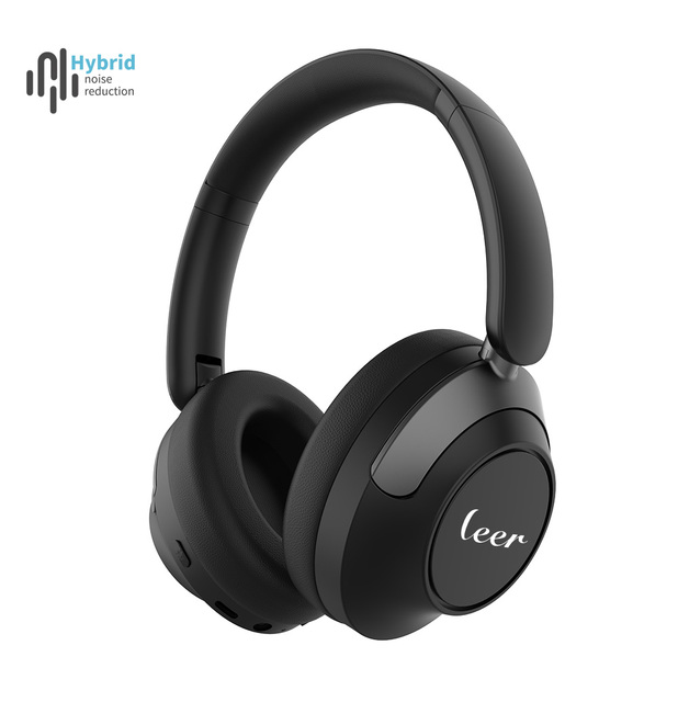 ANC Active Noise Cancelling Over-Ear Wireless Headphones 40-Hour Playtime AAC Codecs Type-C for 6.0 Hi-Fi Sound Low Latency 30ms