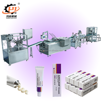 Machine de remplissage et de scellage entièrement automatique pour tubes en aluminium de pommades, peintures, pigments et pâtes – Ligne de production