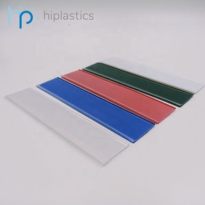 Hiplastiques porte étiquette adhésif plastique transparent pour <span class=keywords><strong>rayonnage</strong></span> office <span class=keywords><strong>depot</strong></span> - Product Image 5