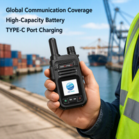 Radio HT 4G POC Jangkauan Jauh, Dukungan Komunikasi Global, SIM, GPS, Digunakan untuk Manajemen Pelabuhan