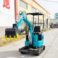 LIVRAISON GRATUITE!! Escavateur hydraulique multifonction bon marché mini excavateur 0.8 tonnes 1 tonne 2 tonnes moteur Europe Digger à vendre