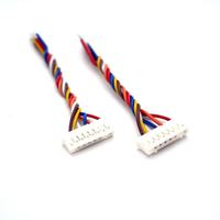 Produsen kawat kustom JST PH 2.0mm rakitan kabel terisolasi PVC 2-arah ke 9-arah konduktor tembaga untuk elektronik