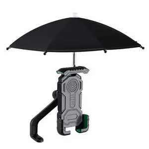Солнцезащитный козырек для мобильного телефона с маленьким зонтиком для мотоцикла электрического велосипеда