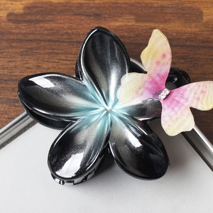 Candy Color Haar klauen clips Plume ria Bauhinia <span class=keywords><strong>PC</strong></span> Blumen simulation Haarschmuck im europäischen und amerikanischen Stil - Product Image 4