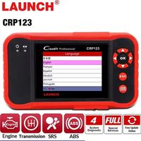 Diagnóstico del coche Creader launch CRP123 probador del vehículo Auto OBD2 escáner motor/ABS/SRS/herramienta de diagnóstico de transmisión para todos los coches