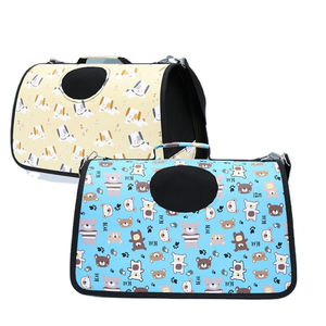 Easy Carry Travel Bag Breathable Pet <b>Carrier</b> Bag Double-Sided with Mosquito-Proof Mesh - Product Image 1
