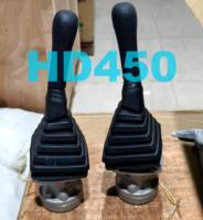 Manette de commande hydraulique gauche et droite de haute qualité pour excavatrice Kato HD450, fournie par l'usine