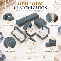 Pochette à bijoux en velours matelassé avec logo personnalisé, grande capacité, organiseur de bijoux de voyage, sac de rangement cosmétique à fermeture éclair