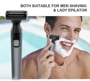 Afeitadora Eléctrica para Mujer, Depiladora de Precisión para Vello Púbico, Recortadora de Vello Corporal para Hombre, Depiladora Indolora para Bikini - Product Image 4