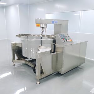 Mélangeur de cuisson bouillant à vapeur électrique inclinable intelligent <span class=keywords><strong>avec</strong></span> gainage de confiture de fruits bouilloire cuiseur vapeur <span class=keywords><strong>avec</strong></span> agitateur à vendre - Product Image 3