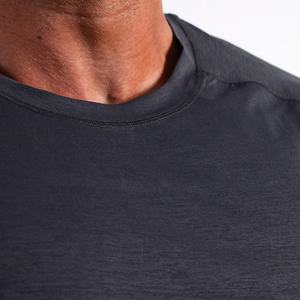 T-shirt à manches longues pour homme en coton de haute qualité, personnalisé en gros, à séchage rapide, slim, uni, toutes les couleurs, haute élasticité - Product Image 5