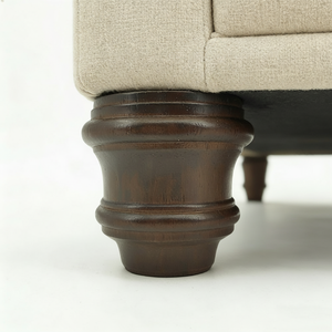 Venta al por mayor de accesorios para muebles, estilo de moda, precio personalizado, color, sala de estar, sofá, patas de madera para la cama, hecho en Vietnam - Product Image 2