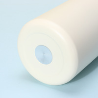 Bouteille d'eau isotherme en acier inoxydable 304 à double paroi, anti-fuite, 16oz, 19oz, 24oz, avec couvercle à paille et poignée
