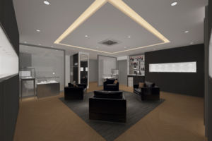 יוקרה מודרנית יוקרה כבדה הוביל אור תצוגה מתלה מדף צף מראה מדף צף מראה מדף צף גב עשוי זכוכית מתכת Mdf - Product Image 4