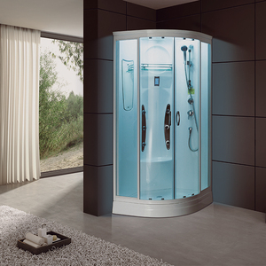 luxury bathroom steam bath sliding door shower room