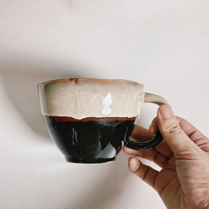 Taza de Café de Cerámica Retro con Esmalte Reactivo, Taza para Té, Taza para Latte Matutino - Product Image 6