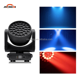 Hoge kwaliteit 37 x 15W RGBW 4-in-1 Zoom Par Wash Moving Head Licht <span class=keywords><strong>DJ</strong></span> Disco Stage Licht - Product Image 5