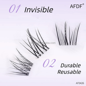 AFDF strisce trasparenti autoadesive <span class=keywords><strong>ciglia</strong></span> finte allungamento naturale colla libera <span class=keywords><strong>ciglia</strong></span> finte <span class=keywords><strong>ciglia</strong></span> - Product Image 5