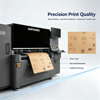 Imprimante jet d'encre industrielle Sunthinks SC600 à passage unique, machine d'impression pour solutions d'impression d'emballages en carton ondulé en une seule passe