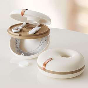 Scatola Portatile Nascosta <span class=keywords><strong>per</strong></span> Apparecchi Ortodontici, Contenitore in Plastica e Silicone a Forma di Borsa <span class=keywords><strong>per</strong></span> Protesi Dentarie, Porta-Apparecchi Invisibili - Product Image 3