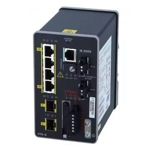 IE-2000-4S-TS-G-L/IE-2000-8TC-G-B IE2000 Managed <b>Switch</b> Industrial <b>Ethernet</b> With 4 FE SFP Ports and 2 IE-2000-4S-TS-G-L - Product Image 1