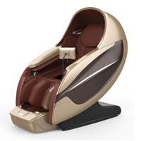 Fauteuil de massage électrique 4D pour tout le corps, double cœur, Thai Stretch Shiatsu Zero Gravity