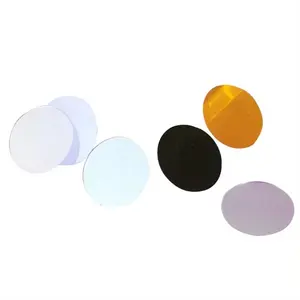 0.3mm 0.5mm 0.7mm Outstanding thermal resistance glass borosilicate glass quartz glass for gobos for Beam Moving Head Light