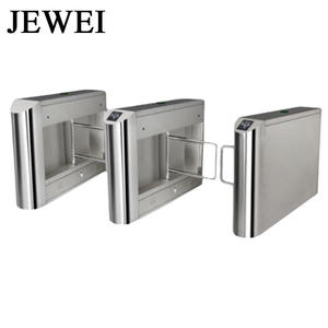 Sistema di scansione dell'entrata di sicurezza, codice QR porta girevole scorrevole, barriera dell'oscillazione di sicurezza, Lobby pubblica - Product Image 1
