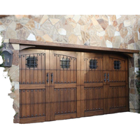 Portes de garage sectionnelles classiques personnalisables pour villas modernes