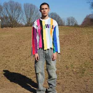 Camiseta personalizada de manga larga de algodón Premium 240 Gsm, ropa de diseñador de alta calidad bordada de punto de gran tamaño - Product Image 2